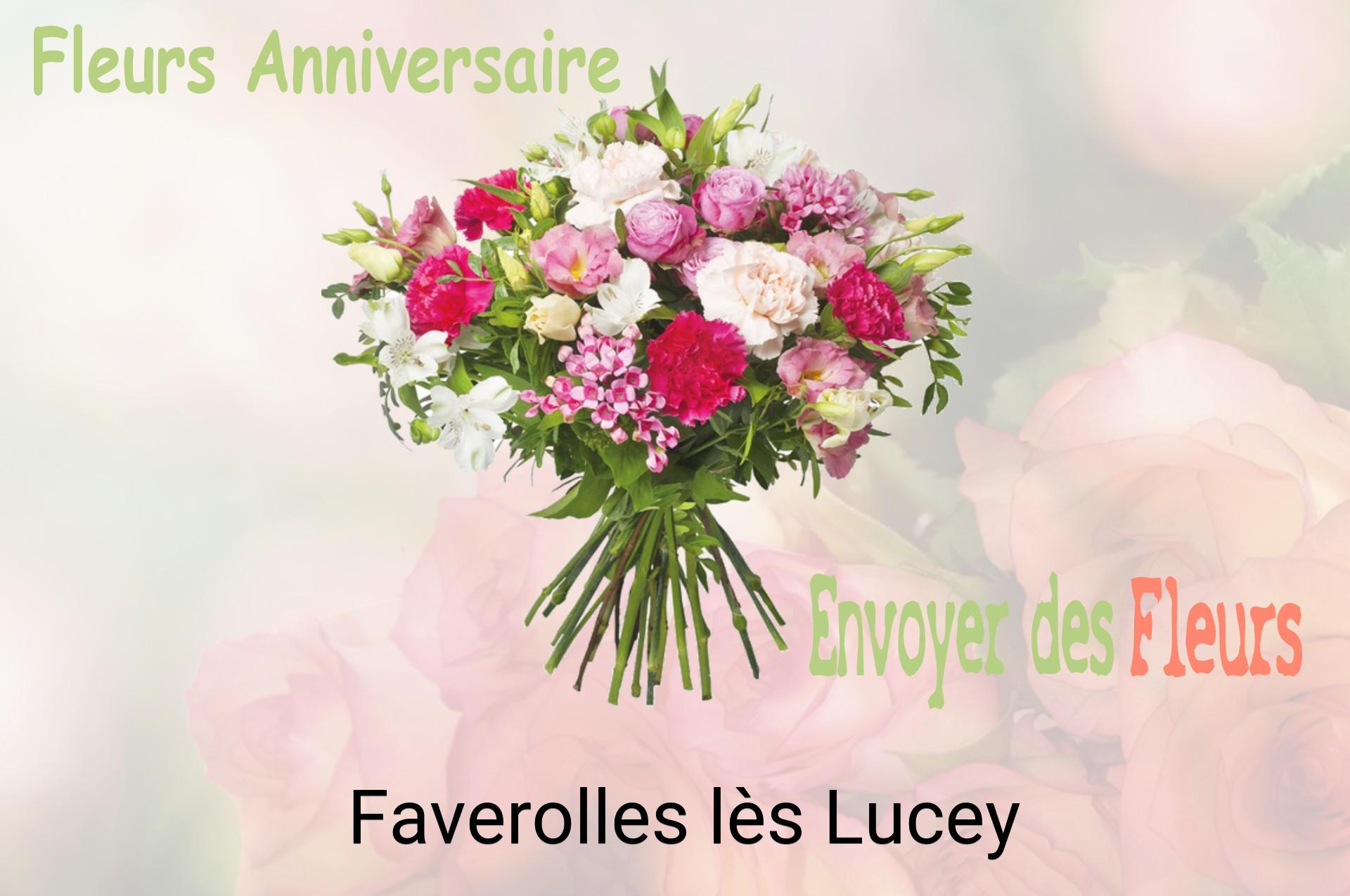Bouquet de fleurs d’anniversaire livré à Faverolles-lès-Lucey